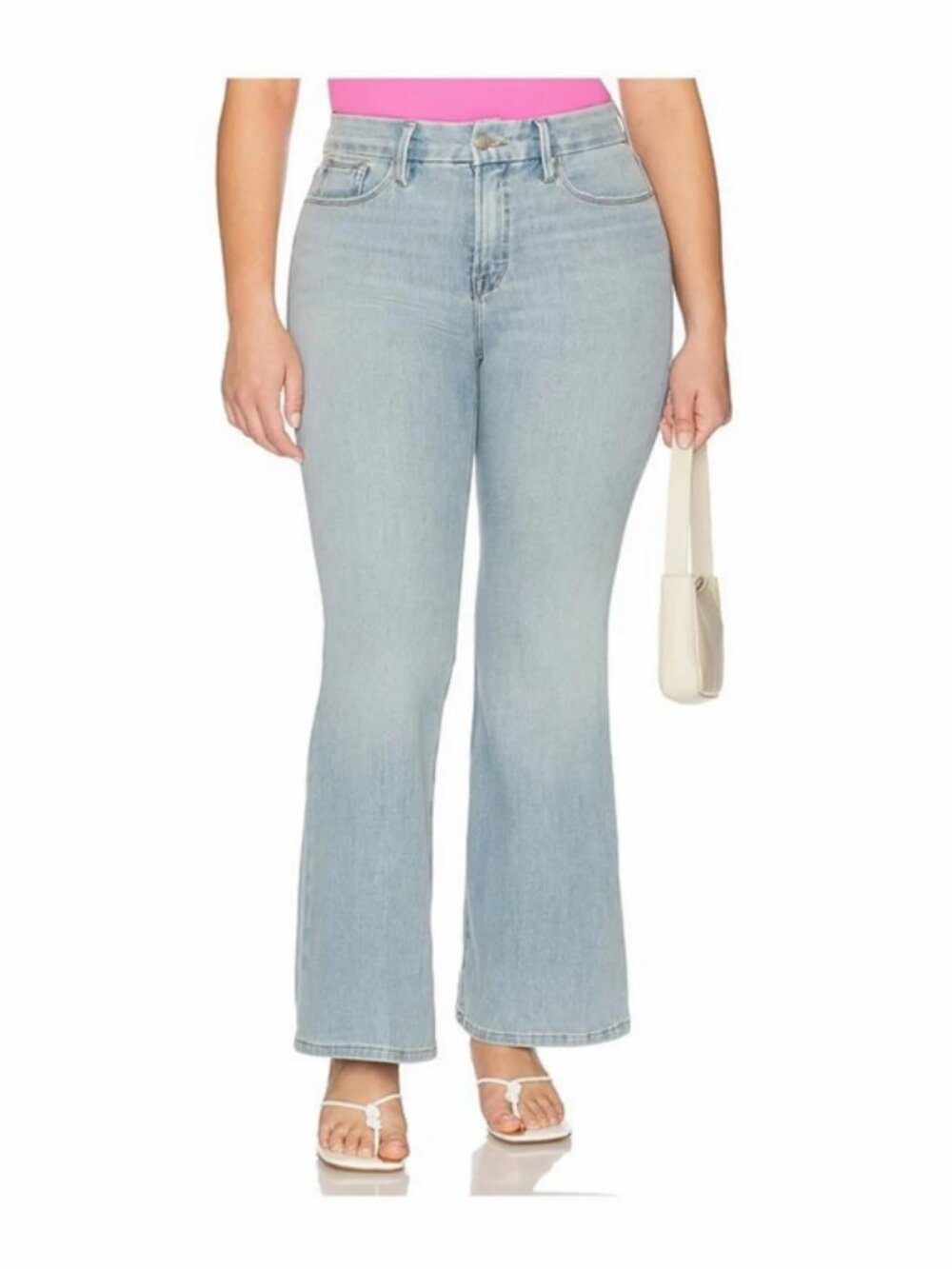 Good American Good Legs Flare Jeans Size 4/27-MSRP $159